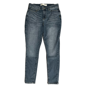 Signature Levi Strauss Gold Women's Mid Rise Skinny Jeans Size 12M